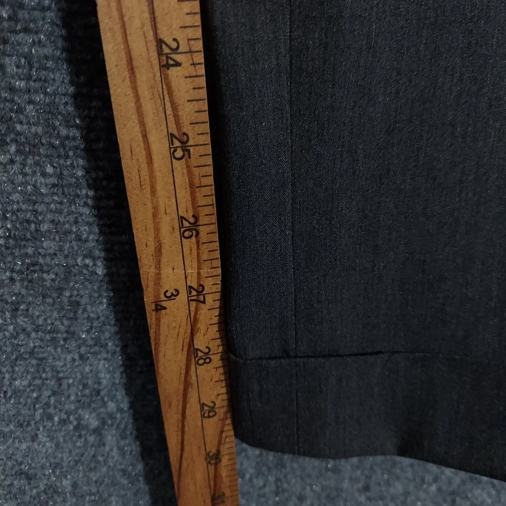 Polo‎ Ralph Lauren Suit Pants Mens 31x30 Gray Stretch Wool Blend Dress Formal